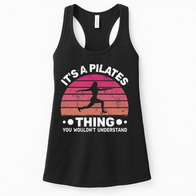 ItS A Pilates Thing For Women With Funny Sayings Fitness Womens Tank Top