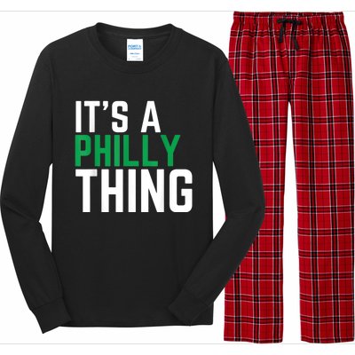 It's A Philly Thing Philadelphia Football Long Sleeve Pajama Set