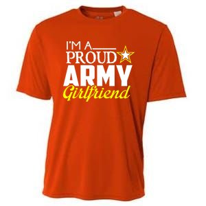 I'm A Proud Army Friend Design Military Friend Gift Cooling Performance Crew T-Shirt