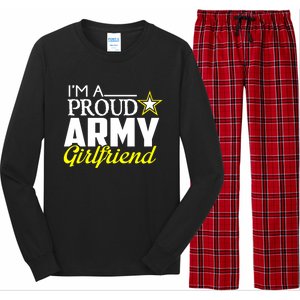 I'm A Proud Army Friend Design Military Friend Gift Long Sleeve Pajama Set