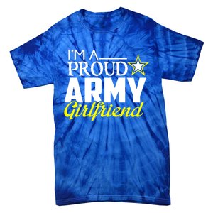 I'm A Proud Army Friend Design Military Friend Gift Tie-Dye T-Shirt