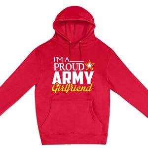 I'm A Proud Army Friend Design Military Friend Gift Premium Pullover Hoodie