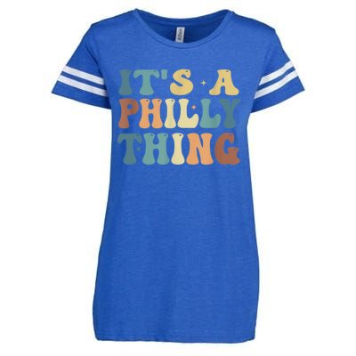 It's A Philly Thing Philadelphia Football Enza Ladies Jersey Football T-Shirt