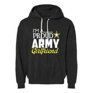 I'm A Proud Army Friend Gift Great Gift Military Friend Garment-Dyed Fleece Hoodie