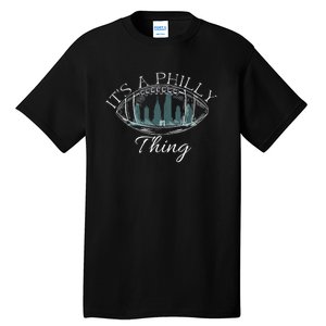 It's A Philly Thing Eagles Football Distressed Retro Tall T-Shirt