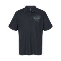 It's A Philly Thing Eagles Football Distressed Retro Softstyle Adult Sport Polo