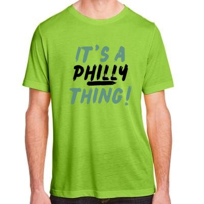 It's A Philly Thing Eagles Football Vintage Adult ChromaSoft Performance T-Shirt