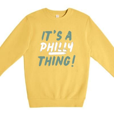 It's A Philly Thing Eagles Football Vintage Premium Crewneck Sweatshirt