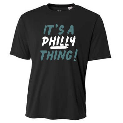 It's A Philly Thing Eagles Football Vintage Cooling Performance Crew T-Shirt