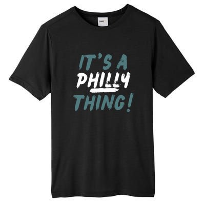 It's A Philly Thing Eagles Football Vintage Tall Fusion ChromaSoft Performance T-Shirt