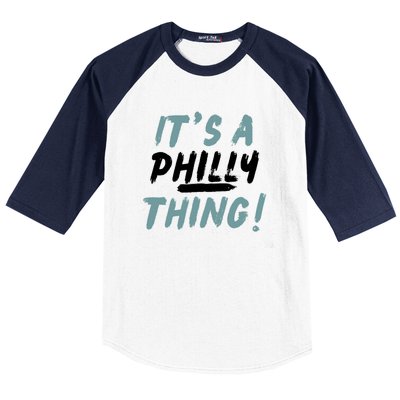 It's A Philly Thing Eagles Football Vintage Baseball Sleeve Shirt