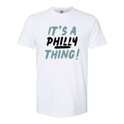 It's A Philly Thing Eagles Football Vintage Softstyle® CVC T-Shirt