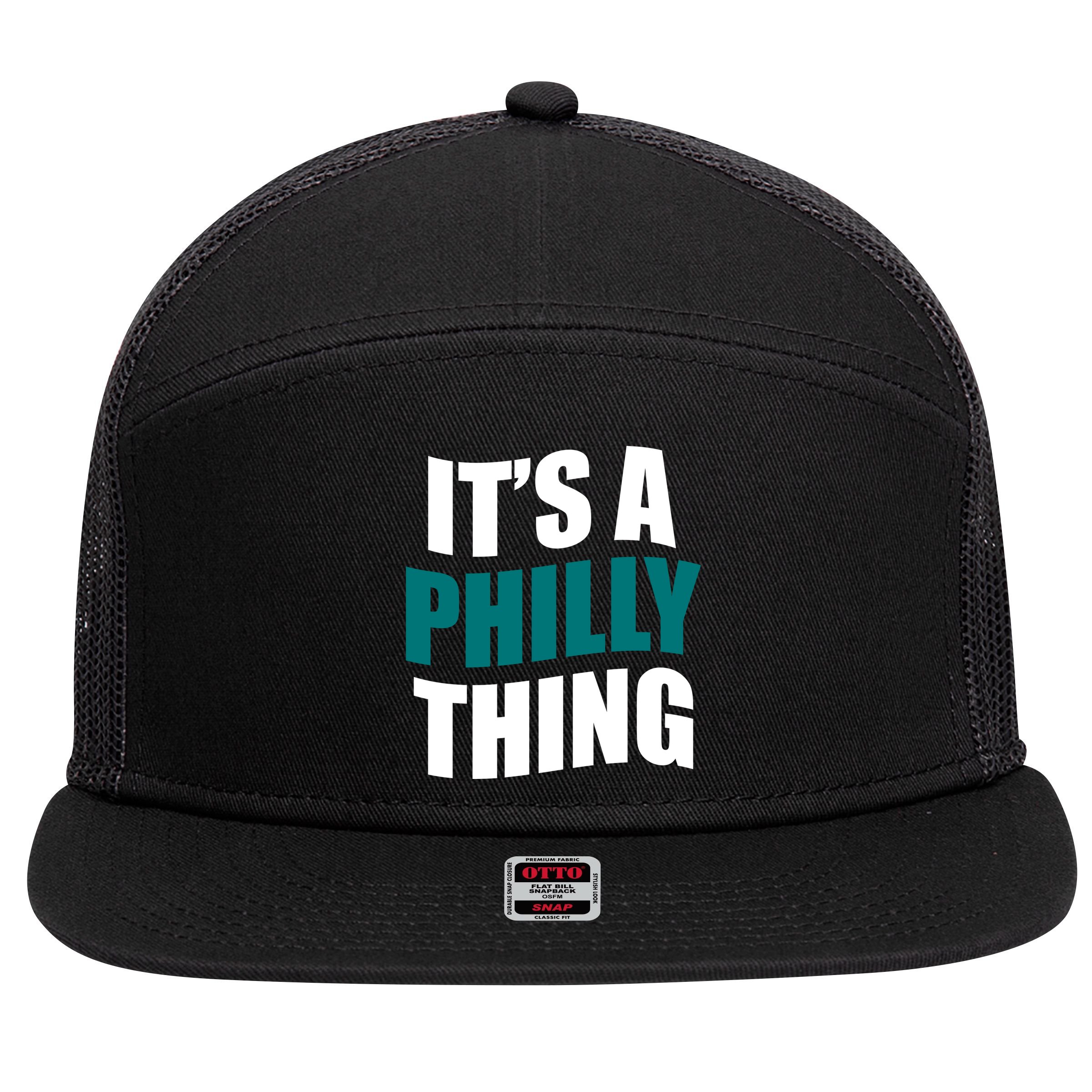 It's A Philly Thing Football Fan 7 Panel Mesh Trucker Snapback Hat