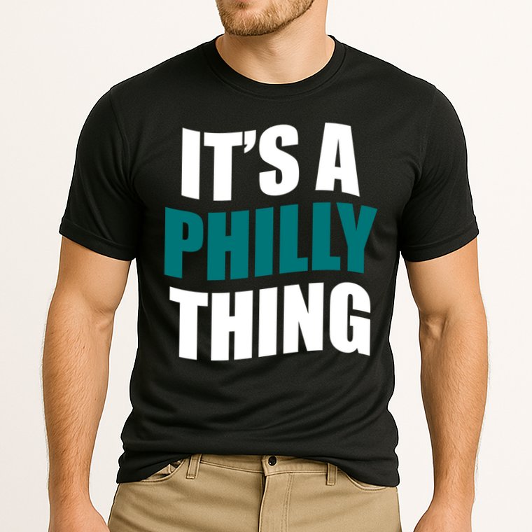 It's A Philly Thing Football Fan Cooling Performance Crew T-Shirt