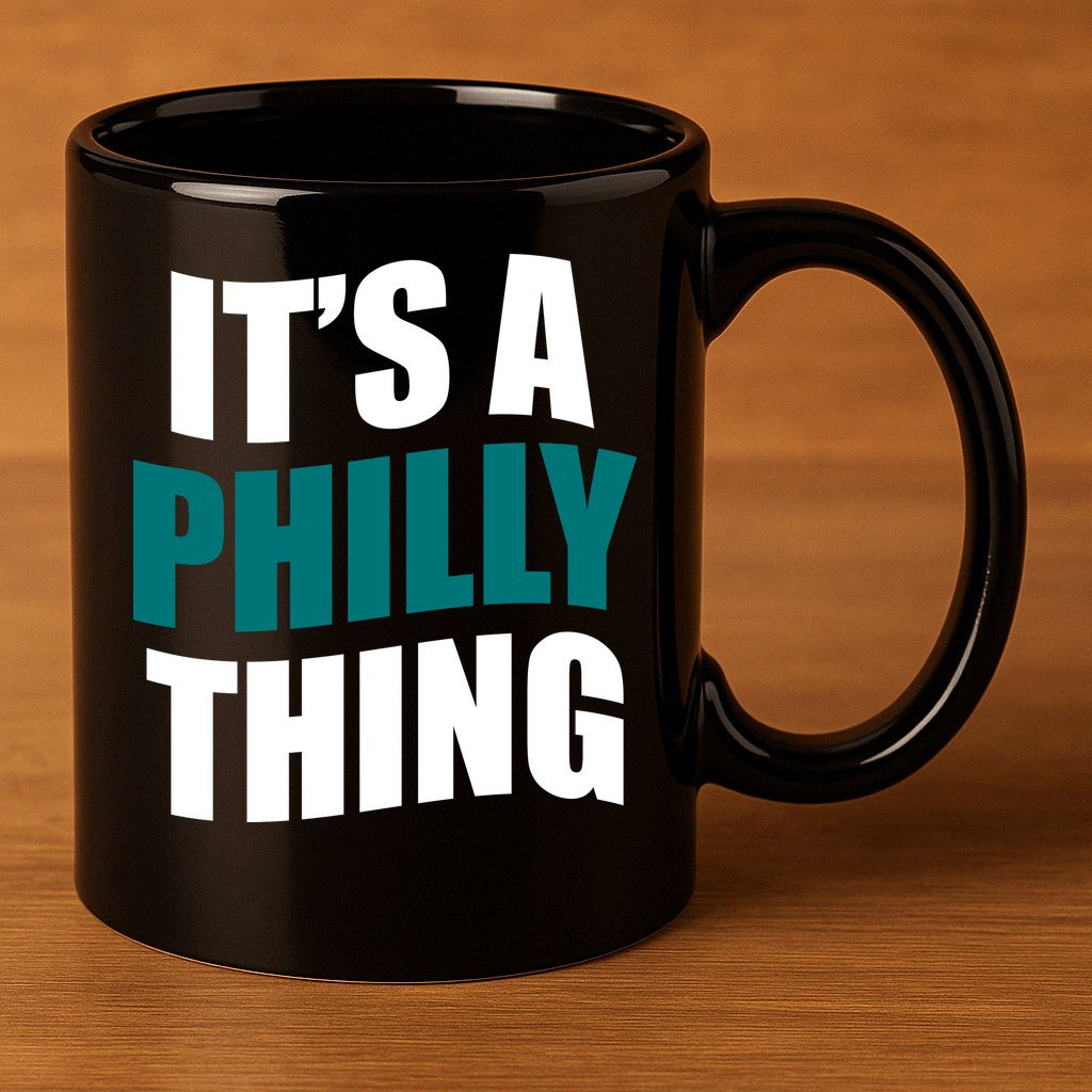 It's A Philly Thing Football Fan 11oz C Handle Ceramic Mug