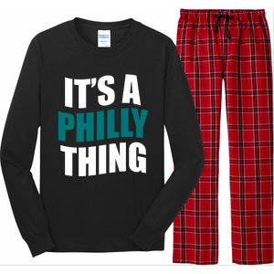 It's A Philly Thing Football Fan Long Sleeve Pajama Set