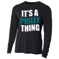 It's A Philly Thing Football Fan Cooling Performance Long Sleeve Crew