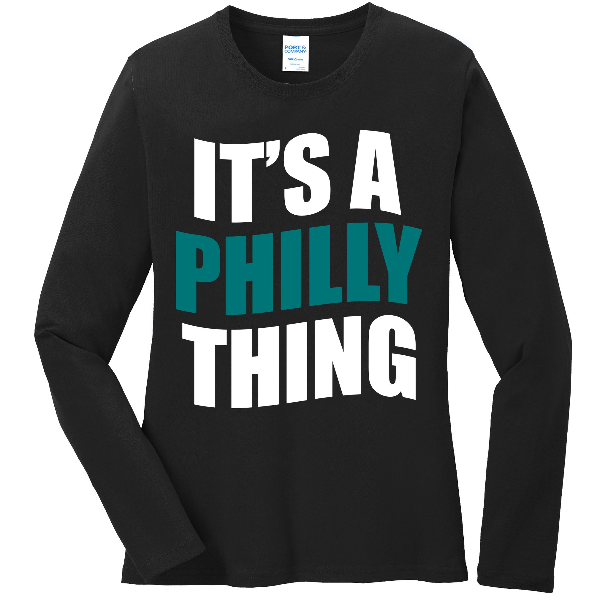 It's A Philly Thing Football Fan Ladies Long Sleeve Shirt