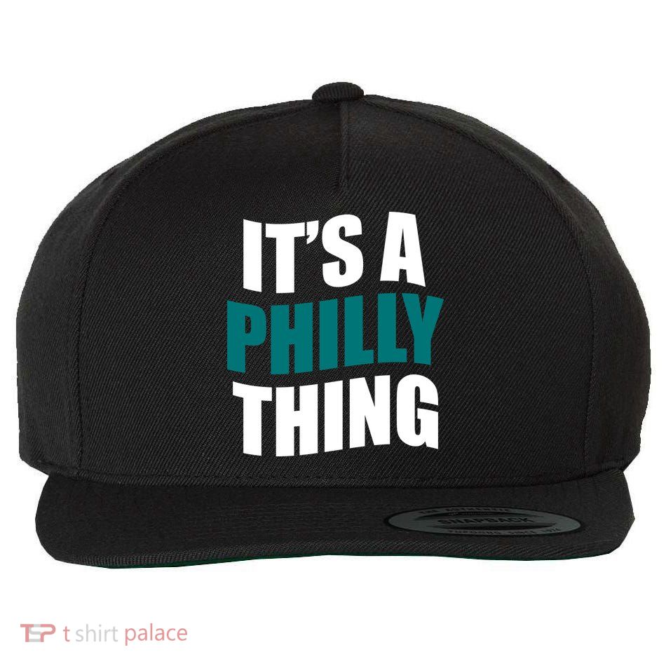 It's A Philly Thing Football Fan Wool Snapback Cap