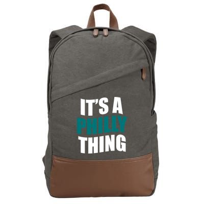 It's A Philly Thing Football Fan Cotton Canvas Backpack