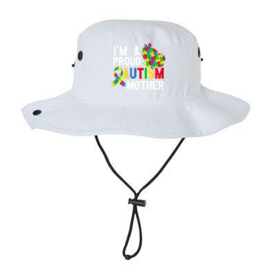 I'am A Proud Autism Mother Of A Warrior Gift Legacy Cool Fit Booney Bucket Hat