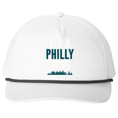 It's A Philly Thing Its A Philly Thing Philadelphia Football Snapback Five-Panel Rope Hat