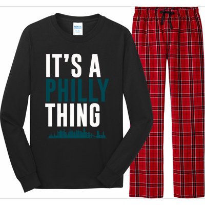 It's A Philly Thing Its A Philly Thing Philadelphia Football Long Sleeve Pajama Set