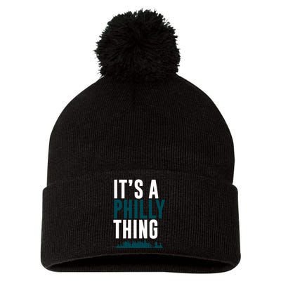 It's A Philly Thing Its A Philly Thing Philadelphia Football Pom Pom 12in Knit Beanie