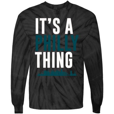 It's A Philly Thing Its A Philly Thing Philadelphia Football Tie-Dye Long Sleeve Shirt