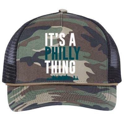 It's A Philly Thing Its A Philly Thing Philadelphia Football Retro Rope Trucker Hat Cap