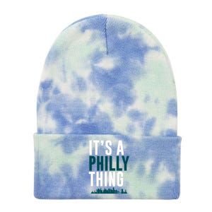 It's A Philly Thing Its A Philly Thing Philadelphia Football Tie Dye 12in Knit Beanie