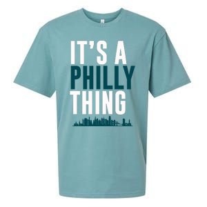 It's A Philly Thing Its A Philly Thing Philadelphia Football Sueded Cloud Jersey T-Shirt