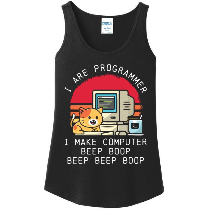 I Are Programmer Cat Ladies Essential Tank