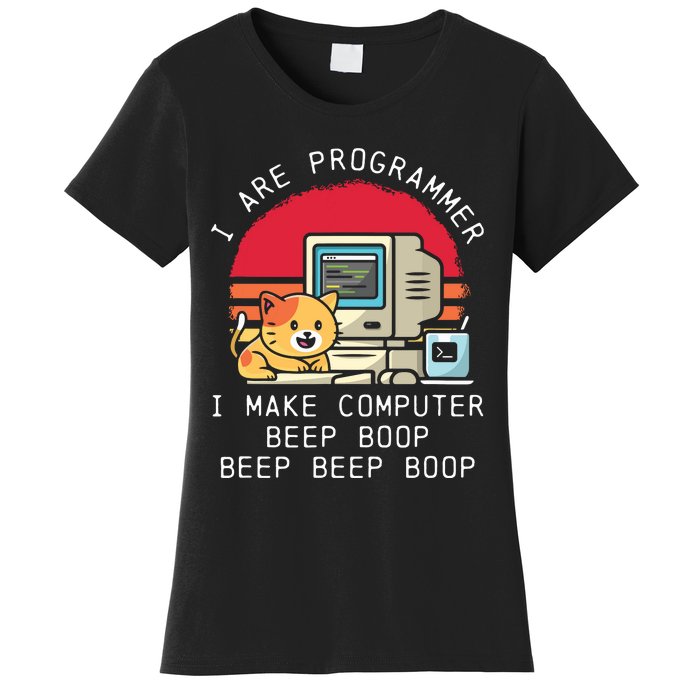 I Are Programmer Cat Women's T-Shirt