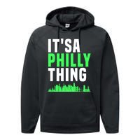 It's A Philly Thing Its A Philly Thing Philadelphia Football Performance Fleece Hoodie