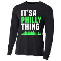 It's A Philly Thing Its A Philly Thing Philadelphia Football Cooling Performance Long Sleeve Crew