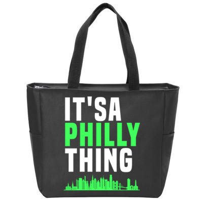 It's A Philly Thing Its A Philly Thing Philadelphia Football Zip Tote Bag