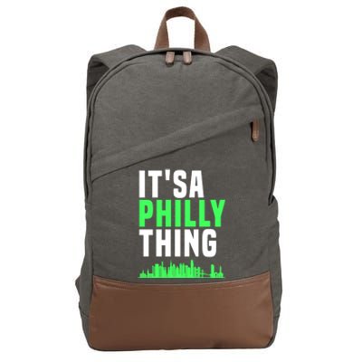 It's A Philly Thing Its A Philly Thing Philadelphia Football Cotton Canvas Backpack