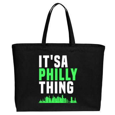 It's A Philly Thing Its A Philly Thing Philadelphia Football Cotton Canvas Jumbo Tote