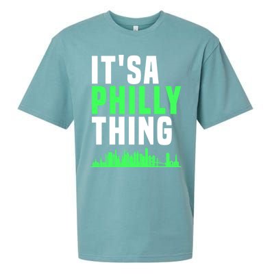 It's A Philly Thing Its A Philly Thing Philadelphia Football Sueded Cloud Jersey T-Shirt