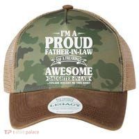 I’m A Proud Father In Law Of A Freaking Awesome Legacy Tie Dye Trucker Hat
