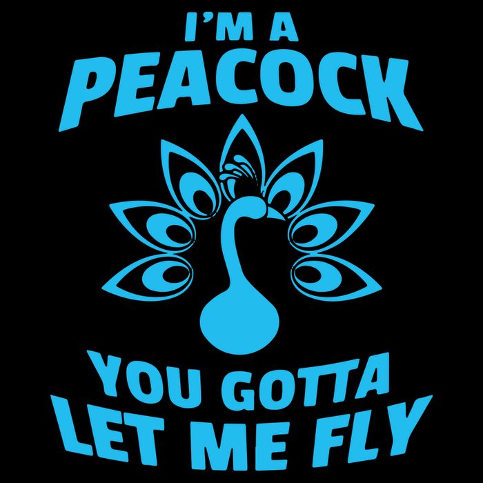 I'm A Peacock You Gotta Let Me Fly Cooling Performance Crew T-Shirt