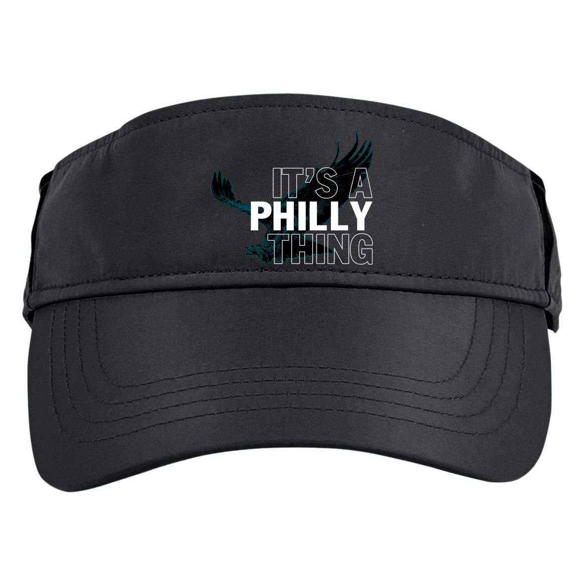 It's A Philly Thing Football Fan Adult Drive Performance Visor