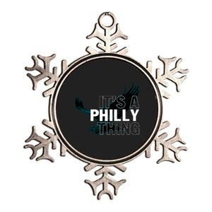 It's A Philly Thing Football Fan Metallic Star Ornament