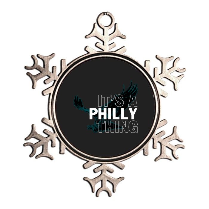 It's A Philly Thing Football Fan Metallic Star Ornament