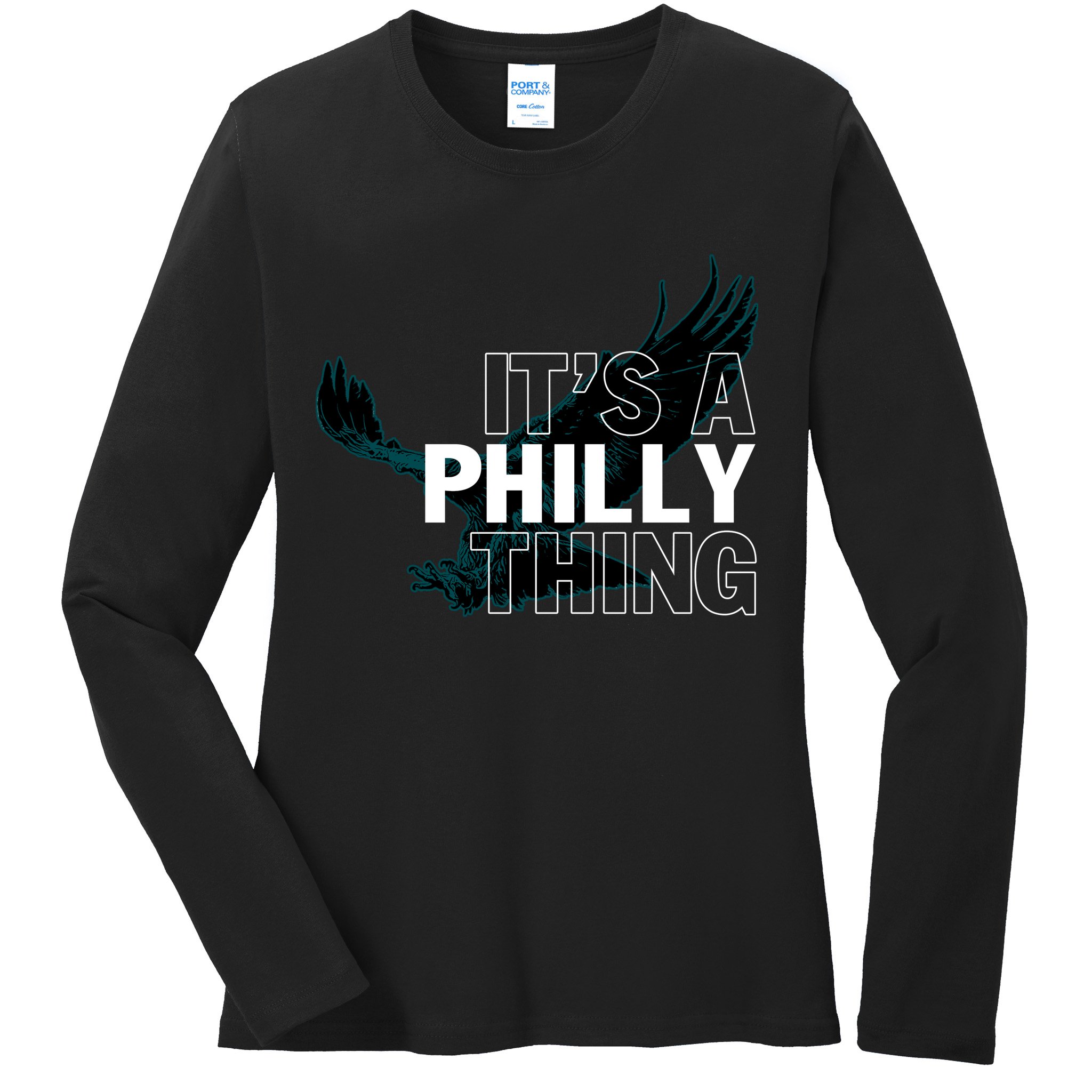 It's A Philly Thing Football Fan Ladies Long Sleeve Shirt