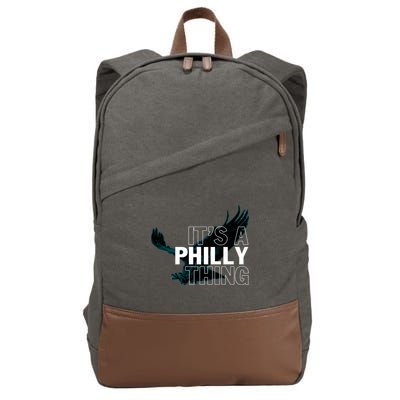 It's A Philly Thing Football Fan Cotton Canvas Backpack