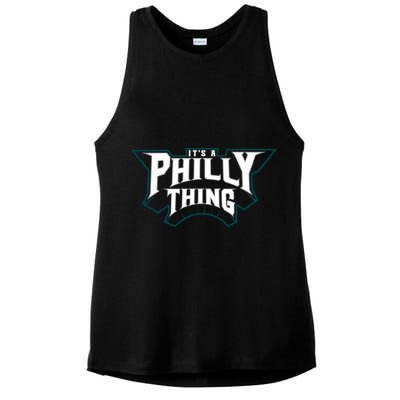 It's A Philly Thing Philadelphia Fan Ladies PosiCharge Tri-Blend Wicking Tank