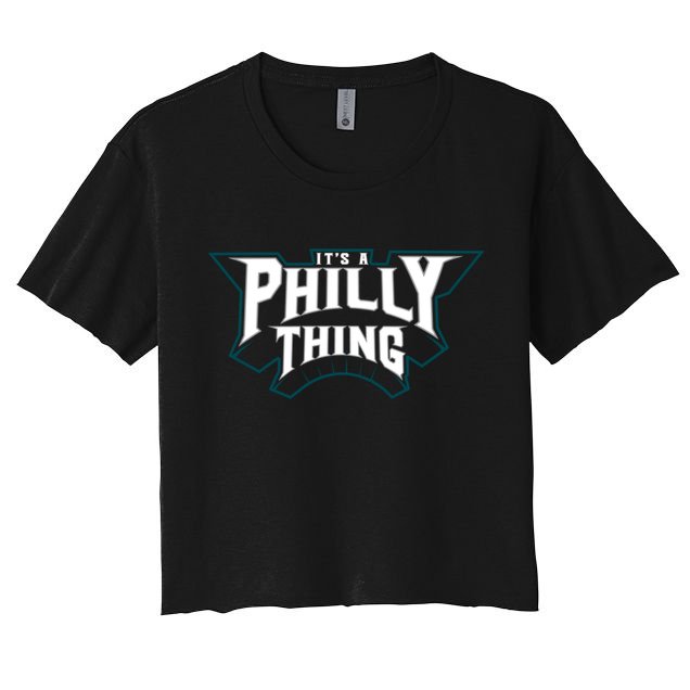 It's A Philly Thing Philadelphia Fan Crop Top