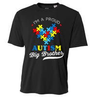 I'm A Proud Big Brother Autism Awareness Autistic Siblings Cooling Performance Crew T-Shirt